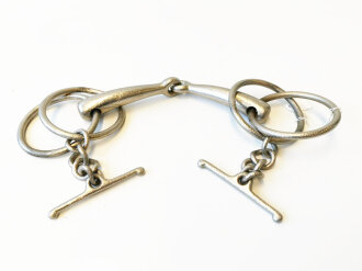 Kaiserreich, Doppelring Wassertrense mit Knebel.