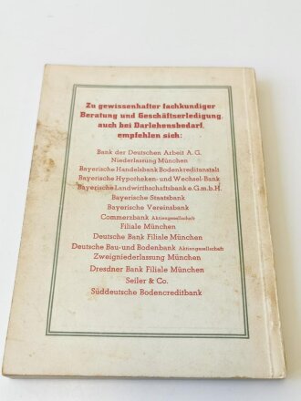 "Grosse Deutsche Kunstausstellung 1941" im Haus der Deutschen Kunst zu München, Offizieller Ausstellungskatalog, A5, 56 Seiten