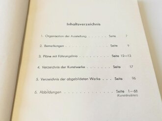 "Grosse Deutsche Kunstausstellung 1941" im Haus der Deutschen Kunst zu München, Offizieller Ausstellungskatalog, A5, 56 Seiten