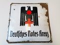 Deutsches Rotes Kreuz, Emailleschild 50 x 50cm