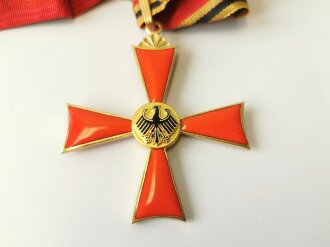 Bundesrepublik Deutschland, großes Bundesverdienstkreuz am Halsband im Etui