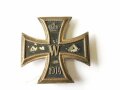 Eisernes Kreuz 1. Klasse 1914. Nicht magnetisches, getragenes Stück