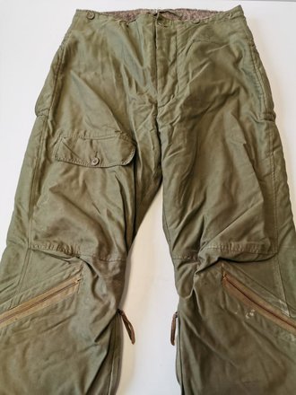 U.S. Army Air Forces, A-9 Alpaca Lined Flight Pants , used,  good condition.