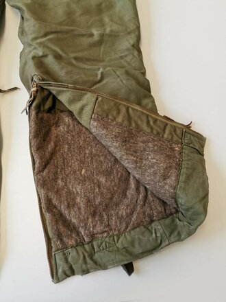 U.S. Army Air Forces, A-9 Alpaca Lined Flight Pants , used,  good condition.