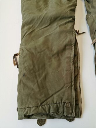 U.S. Army Air Forces, A-9 Alpaca Lined Flight Pants , used,  good condition.