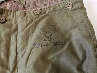 U.S. Army Air Forces, A-9 Alpaca Lined Flight Pants , used,  good condition.