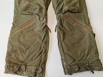 U.S. Army Air Forces, A-9 Alpaca Lined Flight Pants , used,  good condition.