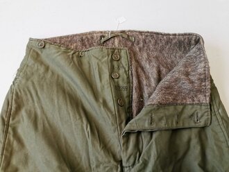 U.S. Army Air Forces, A-9 Alpaca Lined Flight Pants , used,  good condition.