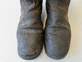 Paar Stiefel für Mannschaften der Wehrmacht. Weiches Leder, ungereinigtes Paar, Sohlenlänge  27cm