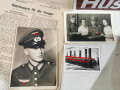 Papiernachlass vom Trägers des Deutschen Kreuz in Gold , Hauptmann der Reserve Wilhelm Krumb, Panzerjäger-Abteilung 240