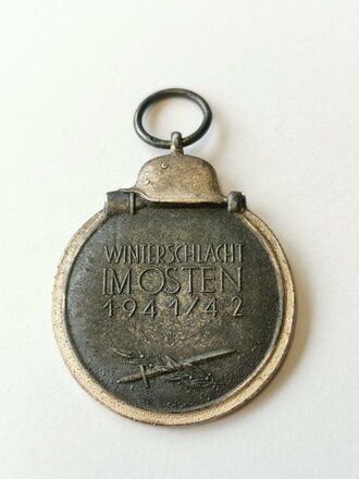 Medaille Winterschlacht im Osten, Hersteller 14 im Bandring Lauer Nürnberg