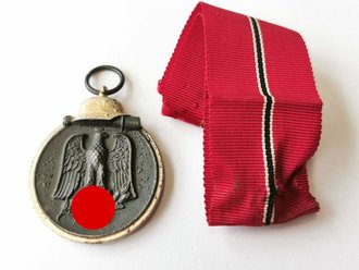 Medaille Winterschlacht im Osten, Hersteller 100 im Bandring Rudolf Wächtler & Lange, Mittweida