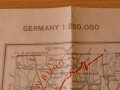 British WWII, Map " Hannover" 1944