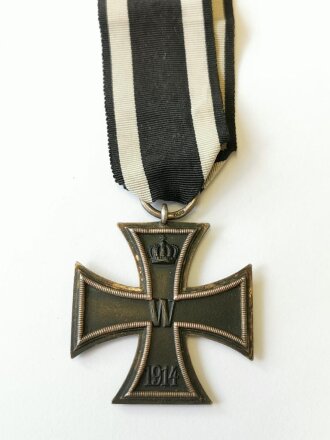 Eisernes Kreuz 2. Klasse 1914, Herstellermarkierung " CD 800" im Bandring