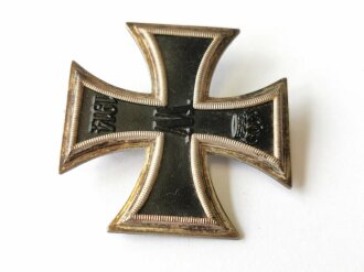 Eisernes Kreuz 1. Klasse 1914, Herstellermarkierung "WS" im Etui mit EK Aufdruck