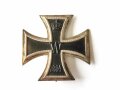 Eisernes Kreuz 1. Klasse 1914, Herstellermarkierung "WS" im Etui mit EK Aufdruck