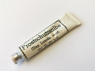 Tube " Frostschutzsalbe" Wehrmacht NUR FÜR DEKOZWECKE