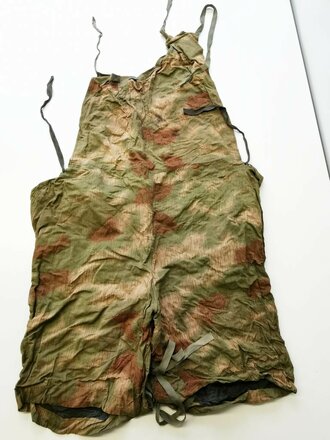 Leichter Gasschutzanzug der Wehrmacht, Hose in Sumpftarn....