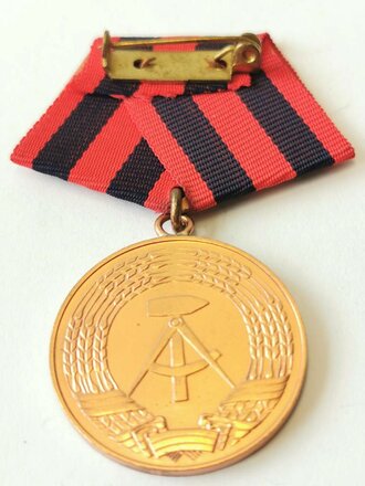 DDR, Medaille für treue Dienste in der freiwilligen Feuerwehr in bronze