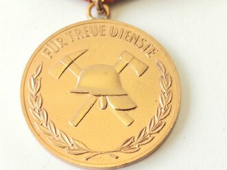 DDR, Medaille für treue Dienste in der freiwilligen Feuerwehr in bronze