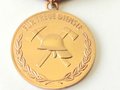 DDR, Medaille für treue Dienste in der freiwilligen Feuerwehr in bronze