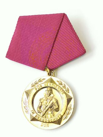 DDR, Medaille für Verdienste im Brandschutz