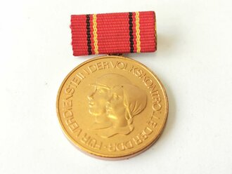 DDR, Medaille Für Verdienste in der Volkskontrolle der DDR