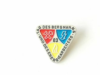 DDR, Abzeichen Tag des Bergmanns und des Energiearbeiters 1983