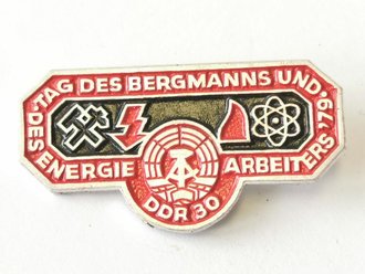 DDR, Abzeichen Tag des Bergmanns und des Energiearbeiters 1979