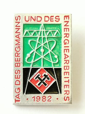 DDR, Abzeichen Tag des Bergmanns und des Energiearbeiters...