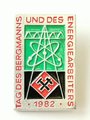 DDR, Abzeichen Tag des Bergmanns und des Energiearbeiters 1982