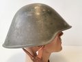 DDR, Stahlhelm der Nationalen Volksarmee, die Glocke datiert 1958, Innefutter Kammermäßig getauscht