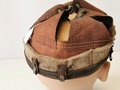 Lederteil für ein Stahlhelm Innenfutter, wohl Frankreich, Umfang aussen gemessen etwa 58cm