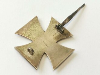 Eisernes Kreuz 1. Klasse 1939, Magnetisch, Hersteller "65" auf der Nadel für  Klein & Quenzer, Idar Oberstein