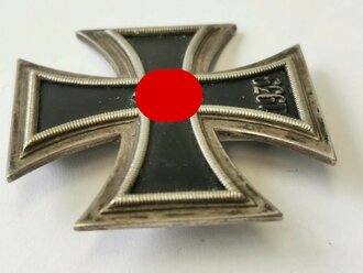 Eisernes Kreuz 1. Klasse 1939, Nicht Magnetisch, Hersteller "L55" im Kasten unter der Nadel für Wächtler & Lange Mittweida