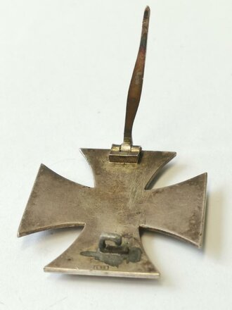 Eisernes Kreuz 1. Klasse 1939, Nicht Magnetisch, Hersteller "L55" im Kasten unter der Nadel für Wächtler & Lange Mittweida