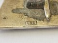 Eisernes Kreuz 1. Klasse 1939, Nicht Magnetisch, Hersteller "L55" im Kasten unter der Nadel für Wächtler & Lange Mittweida