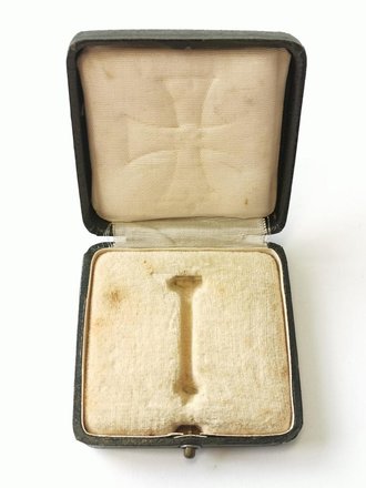 Etui für Eisernes Kreuz 1. Klasse 1939, Drücker defekt, sonst guter Zustand