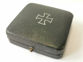 Etui für Eisernes Kreuz 1. Klasse 1939, Drücker defekt, sonst guter Zustand