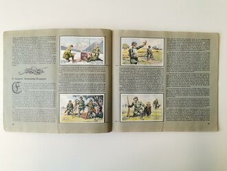 "Unsere Reichswehr " Erdal Sammelbilderalbum, komplett mit 42 Bildern.