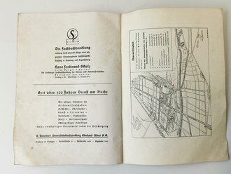 "Freiburger Studententag 1938 " Festschrift zum Ersten Studententag des N.S. Deutschen Studentenbundes Freiburg im Breisgau. 32 Seiten, DIN A4