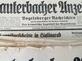 Konvolut von 133 Ausgaben " Lauterbacher Anzeiger, Vogelsberger Nachrichten"  Alle Ausgaben von 1941 und 42, nicht auf Vollständigkeit überprüft