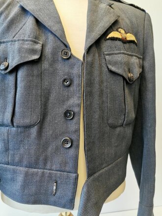 British RAF Battle dress jacket most likely 1950´s, tailor made, good condition