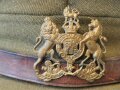 British WWII Service dress cap, Insignia is not added correct