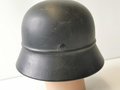 Stahlhelm Luftschutz, guter Zustand, entnazifiziert