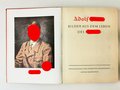 Sammelbilderalbum "Adolf Hitler" komplett, angeschmutzt