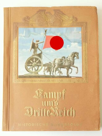 Sammelbilderalbum " Kampf ums Dritte Reich"...