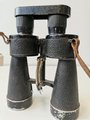 Dienstglas 7 x 50 der Kriegsmarine. Hersteller beh ( Leitz Wetzlar). Minimal neblige Durchsicht, der Regenschutzdeckel lose beiliegend