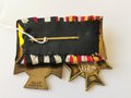 Baden, Kriegsverdienstkreuz am Spange mit Ehrenkreuz für Frontkämpfer