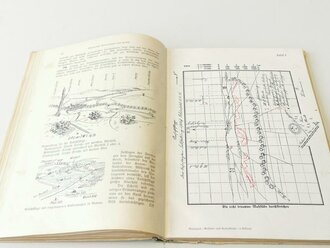 "Karten- und Geländekunde" Leitfaden für militärisches Aufnehmen und Kartenwesen.... Datiert 1939 mit 140 Seiten